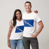 T Shirt met vlag van Las Vegas, Verenigde Staten (Unisex)