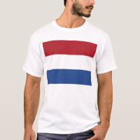 T Shirt met vlag van Nederland