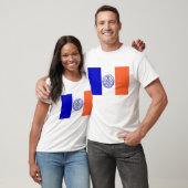 T Shirt met vlag van New York City USA (Unisex)