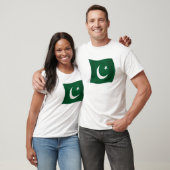 T-shirt met vlag van Pakistan (Unisex)