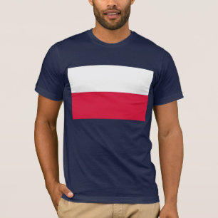 T Shirt met vlag van Polen