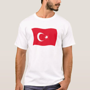 T-shirt met vlag van Turkije