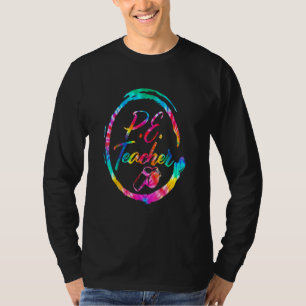 T-shirt met vlekkenpatroon Lichamelijke opvoeding