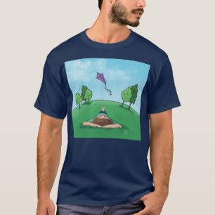 T-shirt met vlieger