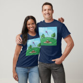 T-shirt met vlieger (Unisex)
