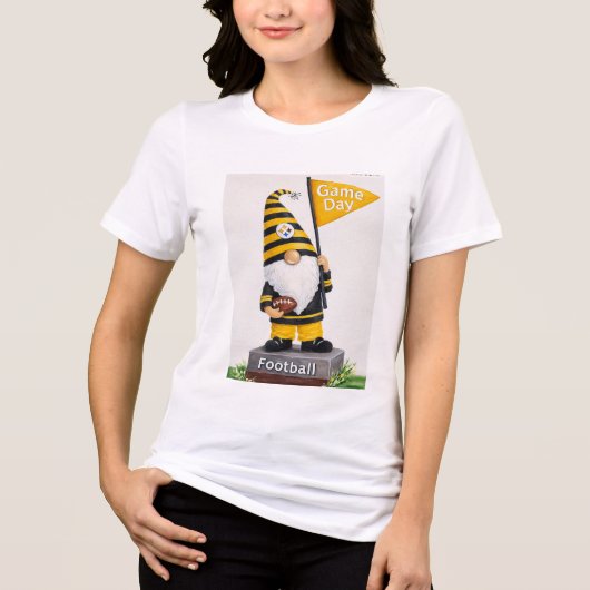 T-shirt met voetbalkabouter (Voorkant)