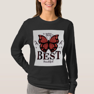 T-shirt met volledige mouw
