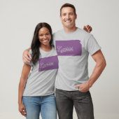 T-shirt met vorm van de staat Kansas (Unisex)