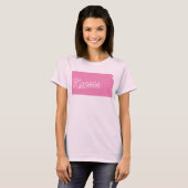 T-shirt met vorm van de staat Kansas (Voorkant volledig)