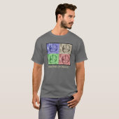 T-shirt met vredes (Voorkant volledig)