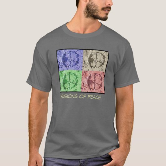 T-shirt met vredes (Voorkant)