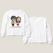 T-shirt met vriendenliefde (Voorkant /achterkant)