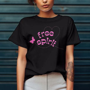 T-shirt met vrije geest – Omarm je boheemse zelf