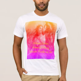 T-shirt met vrijheidsgodin
