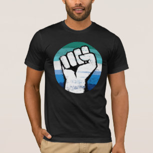 T-shirt met vuist voor homoseksuele mannen