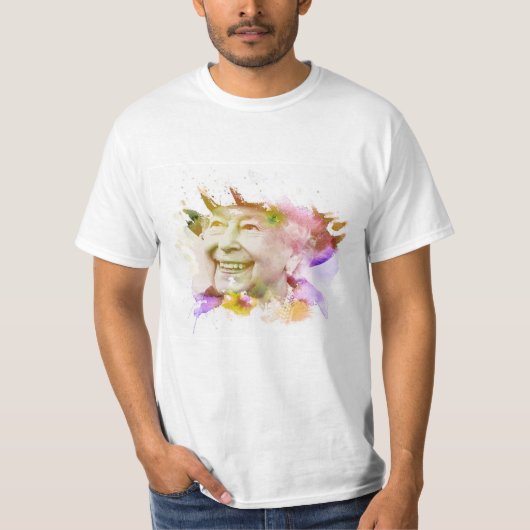 T-shirt met waarde voor heren (Voorkant)