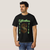 T-shirt met waarde voor mannen (Voorkant volledig)