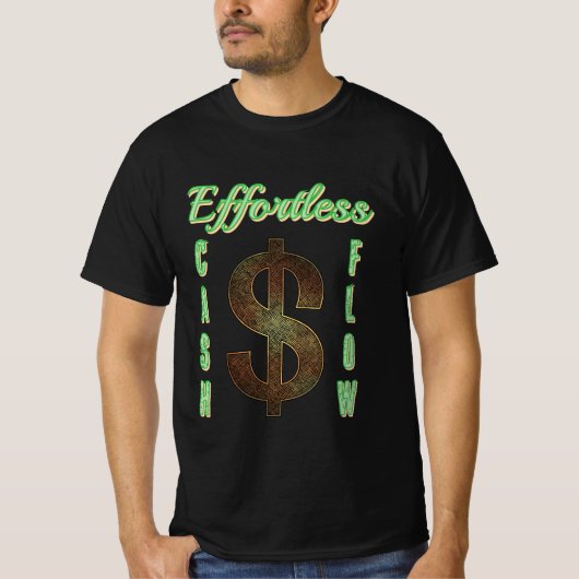 T-shirt met waarde voor mannen (Voorkant)