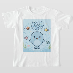 T-shirt met walvisontwerp