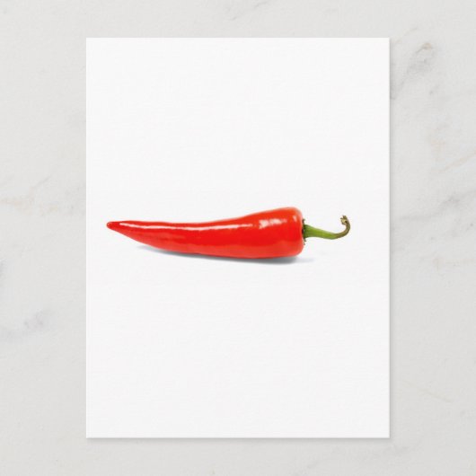 T-shirt met warme chili briefkaart (Voorkant)