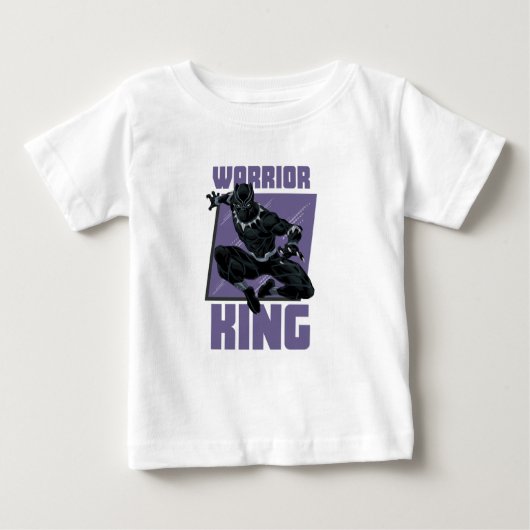 T-shirt met Warrior King-baby (Voorkant)