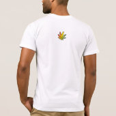 t-shirt met weed (Achterkant)