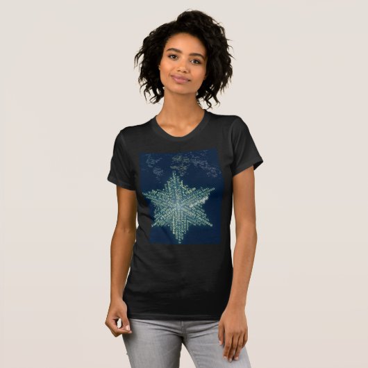 T-shirt met Wereld van Sterrenlicht (Voorkant volledig)