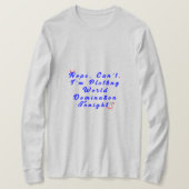 T-shirt met werelddominantie (Design voorkant)