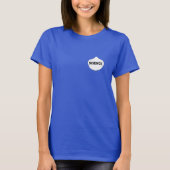 T-shirt met wetenschapsmasker (Voorkant)