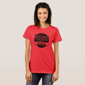 T-Shirt met Wicked Good Polka's (Voorkant volledig)