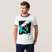 T-shirt met wieltjes (Voorkant volledig)