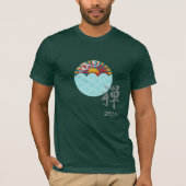 T-shirt met wind en water (Voorkant)