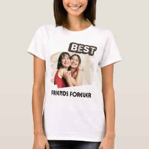 T-shirt met witte meisjes cadeau voor beste vriend