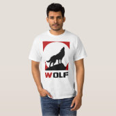 T-shirt met WOLF (Voorkant volledig)
