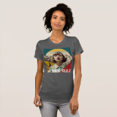 T-shirt met 'Women Rule' (Voorkant volledig)