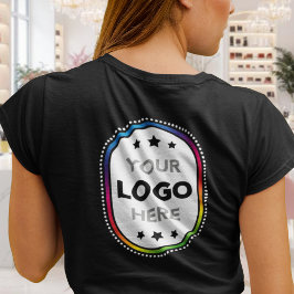 T-shirt met Women's Business logo - grote achterka