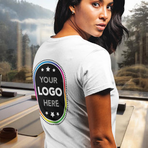 T-shirt met Women's Business logo - grote achterka
