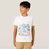T-shirt met zee-dieren (Voorkant volledig)