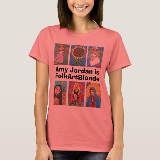 T-shirt met zelfpromotor (Voorkant)