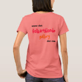 T-shirt met zelfpromotor (Achterkant)
