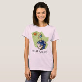 T-shirt met zonne-energie (Voorkant volledig)