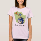 T-shirt met zonne-energie (Voorkant)