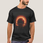 T-shirt met zonsverduistering (Voorkant)