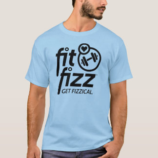 T-shirt met zwarte logo en label lijn