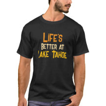 T-shirt met Zwarte Meer-afbeelding