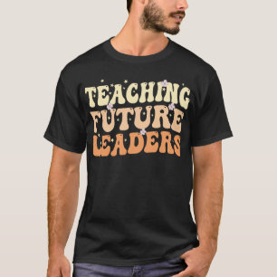T-shirt met zwarte melanine voor toekomstige leide