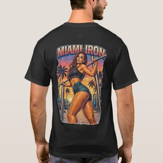 T-shirt Miami (Achterkant)