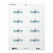 T-SHIRT Miami Etiket (Full Sheet)