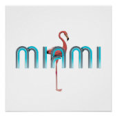 T-SHIRT Miami Poster (Voorkant)