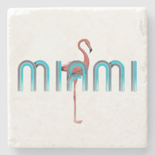 T-SHIRT Miami Stenen Onderzetter